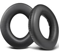 SOULWIT Almohadillas de Repuesto para Sennheiser PXC360 BT(PXC 360BT), PX360 BT(PX 360BT), MM550(MM550-X), HD360 Pro(HD 360 Pro), Almohadillas con Espuma Aislante de Ruido - Negro
