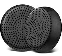 SOULWIT Almohadillas de Repuesto para Skullcandy Grind Auriculares Bluetooth con Cable/inalámbricos, Almohadillas con Cuero más Suave, Espuma de Aislamiento del Ruido