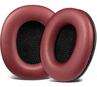 SOULWIT Almohadillas de Repuesto para Sony MDR 7506/MDR V6/MDR V7 y MDR CD900ST Auriculares - Borgoña
