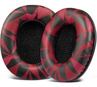 SOULWIT Almohadillas de Repuesto para Sony MDR 7506/MDR V6/MDR V7 y MDR CD900ST Auriculares - Tormenta Rojo