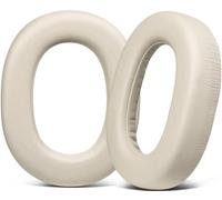 SOULWIT Almohadillas de Repuesto Profesionales para Jabra Elite 85h Auriculares Inalámbricos, Almohada Cascos con proteína de Cuero, Espuma Aislante del Ruido