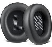 SOULWIT Almohadillas de Repuesto Profesionales para JBL Quantum 100/100X/100P/100M2 (Q100/Q100X/Q100P/Q100M2), Quantum 350 (Q350) Auriculares, Almohadillas con Espuma de Alta Densidad, Piel Sintética