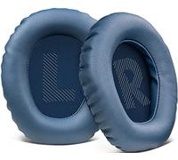 SOULWIT Almohadillas de Repuesto Profesionales para JBL Quantum 100/100X/100P/100M2 (Q100/Q100X/Q100P/Q100M2), Quantum 350 (Q350) Auriculares, Almohadillas con Espuma de Alta Densidad, Piel Sintética