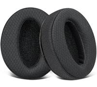 SOULWIT Almohadillas de Tela de Malla Repuesto para Sennheiser HD 4.50BT, HD 4.50, HD 4.50BTNC, HD 4.50SE, HD 4.40BT, HD 4.30G, HD 4.20S, HD 458BT, HD 450, HD 450BT, HD 400S, HD 350BT，HD300
