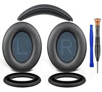 SOULWIT Almohadillas + Diadema + Silicona Fundas Protectoras para Almohadillas, Repuesto Kit para Bose SoundLink Around-Ear II (Sound Link AE2/Model BA2) Over-Ear Auriculares