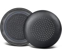 SOULWIT Almohadillas Funda de Repuesto para Plantronics BlackWire C510/C520/C710/C720/C725 Auriculares, Almohadillas de Repuesto para Poly BlackWire 510/520/710/720/725 - Negro