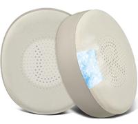 SOULWIT Almohadillas Gel Refrigerante para Jabra Evolve2 65 (Evolve 2 65MS 65UC MS UC)/Evolve2 40 (40UC 40MS USB)/Elite 45h On-Ear Wireless Auriculares, Cojines los oídos con Tejido de Seda de Hielo