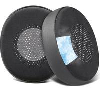 SOULWIT Almohadillas Gel Refrigerante para Jabra Evolve2 65 (Evolve 2 65MS 65UC MS UC)/Evolve2 40 (40UC 40MS USB)/Elite 45h On-Ear Wireless Auriculares, Cojines los oídos con Tejido de Seda de Hielo