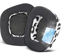 SOULWIT Almohadillas Gel refrigerante Repuesto para Corsair Void/Void v2/Void Pro/Void Elite/Surround Cable e inalámbricos RGB USB Juegos Auriculares, Cojines Cascos con Espuma Aislamiento del Ruido