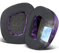 SOULWIT Almohadillas Gel refrigerante Repuesto para Corsair Void/Void v2/Void Pro/Void Elite/Surround Cable e inalámbricos RGB USB Juegos Auriculares, Cojines Cascos con Espuma Aislamiento del Ruido