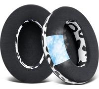 SOULWIT Almohadillas para Audio-Technica ATH M50X/M40X, HyperX Cloud/Alpha, SteelSeries Arctis, Recambio Almohada Cascos para Sony MDR-1ABT/1RBT/1RNC/7506, Turtle Beach Stealth 420X/600