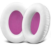 SOULWIT Almohadillas para HyperX (Cloud II/Cloud Stinger) - Blanco | También para Cloud (Flight/Flight2/Stinger/Stinger2/Stinger 2 Core/Core), CloudX (Stinger/Flight) Auriculares