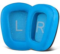 SOULWIT Almohadillas para Logitech G935/G933/G930/G432/G35 - Azul | para G35/G930/G933/G935/G633/G635/G533/G430/G431/G432/G433/G332/G230/G231/G233 Auriculares