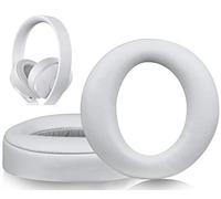 SOULWIT Almohadillas para Sony New Gold Wireless PlayStation PS4 Headset, Almohadillas de Repuesto para la versión 2018, Modelo de Auricular CUHYA-0080 - Gris