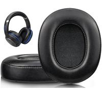 SOULWIT Almohadillas para Turtle Beach Ear Force Elite 800/800X Auriculares Inalámbricos para Juegos, Almohadillas para los Oídos con Cuero de Proteína más Suave