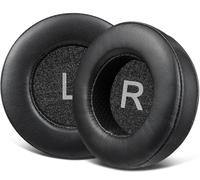SOULWIT Almohadillas Piel de Cordero Repuesto para AKG Pro Audio K52 K72 K92 M220 K240 K241 K242 K271 K272 K340 K550 K551 K553 S MKII MK2, Almohadillas Cascos con Espuma Aislante del Ruido - Negro