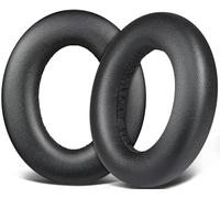 SOULWIT Almohadillas Piel de Cordero Repuesto para Sennheiser HDB 630/Momentum 4 Circumaurales Auriculares Inalámbricos, Recambio Almohada con Espuma de Alta Densidad para la Cancelación del Ruido
