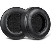 SOULWIT Almohadillas Profesionales Repuesto para Beats by Dr.Dre Mixr Auriculares, Almohadillas con Cuero Proteica más Suave, Espuma Aislante del Ruido - Negro