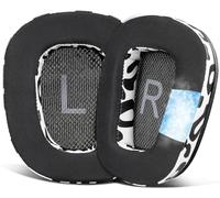 SOULWIT Almohadillas Refrigerantes para Logitech G933 - Leopardo de Nieve | para G35/G930/G933/G935/G633/G635/G533/G430/G431/G432/G433/G332/G230/G231/G233 Auriculares