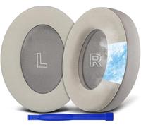 SOULWIT Almohadillas Repuesto Gel Refrescante para Bose QC Ultra/New QuietComfort Ultra(2nd Gen) Inalámbricos Auriculares, Cojines con Tejido Seda Hielo Transpirable, Alta Densidad Ruido Aislamiento