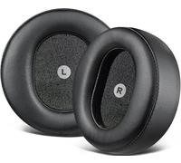 SOULWIT Almohadillas Repuesto para Audeze Maxwell Auriculares (No Compatible con Audeze Maxwell 2), Recambio Almohadilla Cascos con Cuero Proteico Suave, Espuma Alta Densidad con Cancelación de Ruido