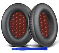 SOULWIT Almohadillas Repuesto para Bose AE2, AE2w, AE2i/SoundLink & SoundTrue Around-Ear Ae Generation 1.0 Auriculares, Recambio Almohada Cascos de Cuero Proteínico