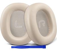 SOULWIT Almohadillas Repuesto para Edifier W860NB Pro, WH950NB ANC Auriculares (No se Ajustan al W860NB), Almohadillas Cascos con Piel de Proteína, Espuma de Alta Densidad para Aislamiento del Ruido