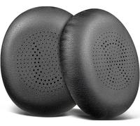 SOULWIT Almohadillas Repuesto para Jabra Evolve2 30 Auriculares, Recambio Almohada Cascos Cuero Proteica MáS Suave, Espuma de Alta Densidad