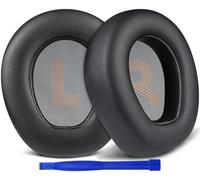 SOULWIT Almohadillas Repuesto para JBL Quantum One Over-Ear Auriculares, Almohadillas Cascos Oídos Cojines con Proteína de Cuero Suave y Aislamiento de Ruido de Alta Densidad de Espuma de Memoria