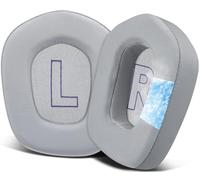 SOULWIT Almohadillas Repuesto para Logitech G733 G335 G535 Lightspeed Wireless Gaming Auriculares, Almohadillas para Los oídos con Espuma para Aislar el Ruido