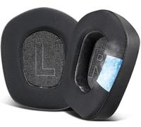 SOULWIT Almohadillas Repuesto para Logitech G733 G335 G535 Lightspeed Wireless Gaming Auriculares, Almohadillas para Los oídos con Espuma para Aislar el Ruido