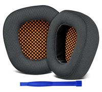 SOULWIT Almohadillas Repuesto para NUBWO G06/N16 Gaming Auriculares, Recambio Almohada Cascos con Espuma de Alta Densidad - Negro