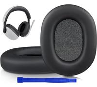 SOULWIT Almohadillas Repuesto para Sony Inzone H7(WH-G700)/H9(WH-G900N) Auriculares Inalámbricos para Juegos, Recambio Almohada Cascos Cuero Proteica más Suave, Espuma de Aislamiento Acústico