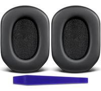 SOULWIT Almohadillas Repuesto para Walker's Razor, Razor Digital, Razor Bluetooth, Razor X-TRM Muffs, XCEL, XCEL BT Earmuffs, Almohadillas Cascos con Piel Proteica Suave y Espuma de Alta Densidad