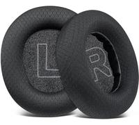 SOULWIT Almohadillas Repuesto Tejido de Malla para Steelseries Arctis Nova Pro Wired, Nova 1/1X/1P/3/3P/3X/4/4P/4X/5/5P/5X/7/7X/7P, Cojines Cascos con Espuma de Aislamiento de Ruido, Grosor Añadido