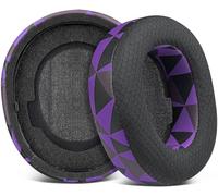 SOULWIT Almohadillas Repuesto Tejido de Malla para Steelseries Arctis Nova Pro Wireless/Arctis Nova Elite Auriculares, Recambio Almohada Cascos con Espuma de Alta Densidad para Aislamiento del Ruido