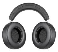 SOULWIT Cuero Proteica Diadema + Almohadillas para Corsair Virtuoso RGB Wireless XT SE Gaming Auriculares, Repuesto Funda Almohadilla Reparación - Negro