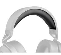 SOULWIT Diadema Cojin Recambio para Corsair HS65 Surround Auriculares, Almohadilla de Diadema Duradera con Cuero Proteica y Espuma de Primera Calidad, Fácil Instalación - Negro