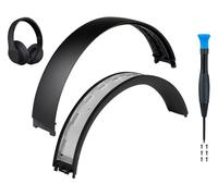SOULWIT Diadema Funda Superior e Inferior para Beats Studio 3 y Studio 2 con Cable e Inalámbricos Auriculares, Pieza de Repuesto para Cascos Funda Headband con Silicona y Plástico Duraderos