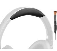 SOULWIT Diadema Repuesto para OneOdio A10 Hybrid ANC Auriculares, Cascos Almohadilla Diadema Headband Pad, Fácil instalación DIY - Negro