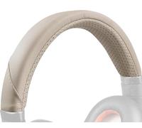 SOULWIT Funda de Diadema para Plantronics BackBeat Pro 1/2, Voyager 8200 UC Auriculares, Repuesto de Almohadilla de Diadema Pieza de Reparación - Beige