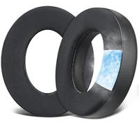 SOULWIT Gel Refrescante Almohadillas de Repuesto para Sennheiser Momentum 4 Over/Around Ear Auriculares Inalámbricos, Almohadillas Cascos con Tejido de Seda de Hielo Transpirable - Negro
