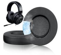 SOULWIT Gel Refrigerante Almohadillas de Repuesto para Razer Kraken Pro V2, Kraken 7.1 V2, Kraken Stormtrooper Headset (Negro)