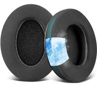 SOULWIT Gel Refrigerante Almohadillas para Razer Barracuda/Barracuda X/Barracuda X Chroma Auriculares (No se Ajustan a Barracuda Pro), Cojines Cascos con Espuma Aislante del Ruido