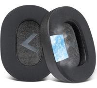 SOULWIT Gel Refrigerante Almohadillas Repuesto para Plantronics(Poly) Backbeat Go810(Go 810) Auriculares, Almohadillas con Tela de Seda de Hielo, Espuma de Aislamiento de Ruido de Alta Densidad- Negro