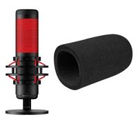 SOULWIT Paravientos para HyperX QuadCast/QuadCast S/QuadCast 2S - Negro | (No Compatible con QuadCast 2), Paravientos para HyperX QuadCast/QuadCast S/QuadCast 2S Micrófono