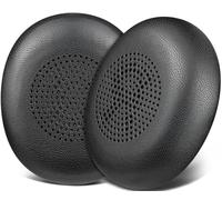 SOULWIT Piel de Cordero Almohadillas Repuesto para Jabra Evolve2 65 (Evolve 2 65MS 65UC MS UC)/Evolve2 40 (40UC 40MS USB)/Elite 45h Auriculares Inalámbricos On-Ear - Negro