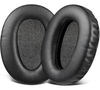 SOULWIT Piel de Cordero Almohadillas Repuesto para Sony WH-CH700N/MDR-ZX780/MDR-ZX770/MDR-10R Over-Ear Auriculares, Recambio Almohadilla Cascos con Espuma de Alta Densidad - Negro