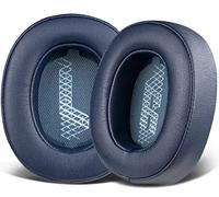 SOULWIT Profesional Almohadillas de Repuesto para JBL Live 500BT/Live 500 BT Alrededor de los Auriculares inalámbricos, con proteína de Cuero más Suave, Espuma de Aislamiento de Ruido (Azul Marino)