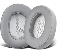 SOULWIT Profesional Almohadillas de Repuesto para JBL Live 500BT/Live 500 BT Alrededor de los Auriculares inalámbricos, con proteína de Cuero más Suave, Espuma de Aislamiento de Ruido (Gris)